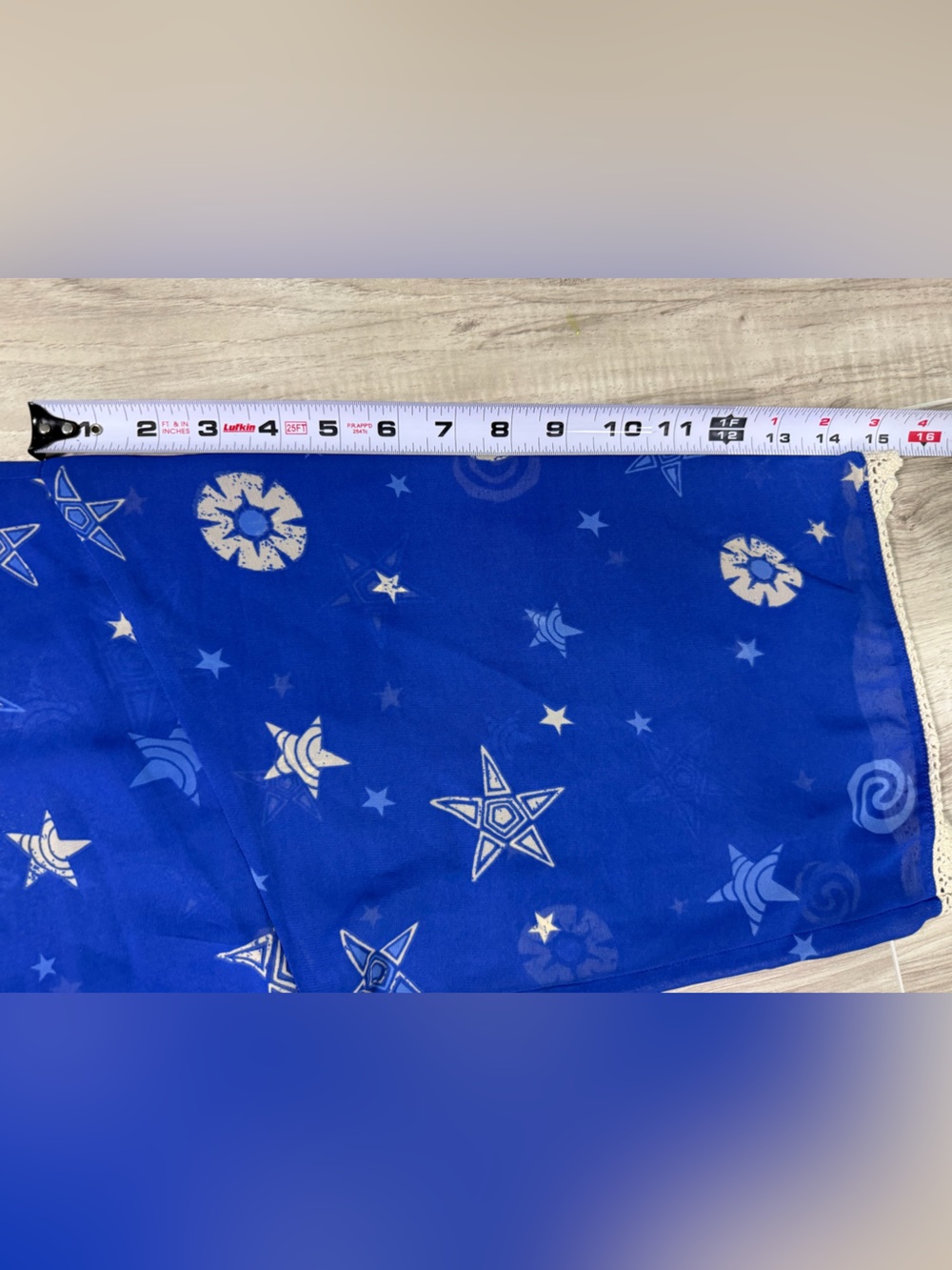 Disney Royal Blue Sheer Moana Kimono - Picture 5 of 9